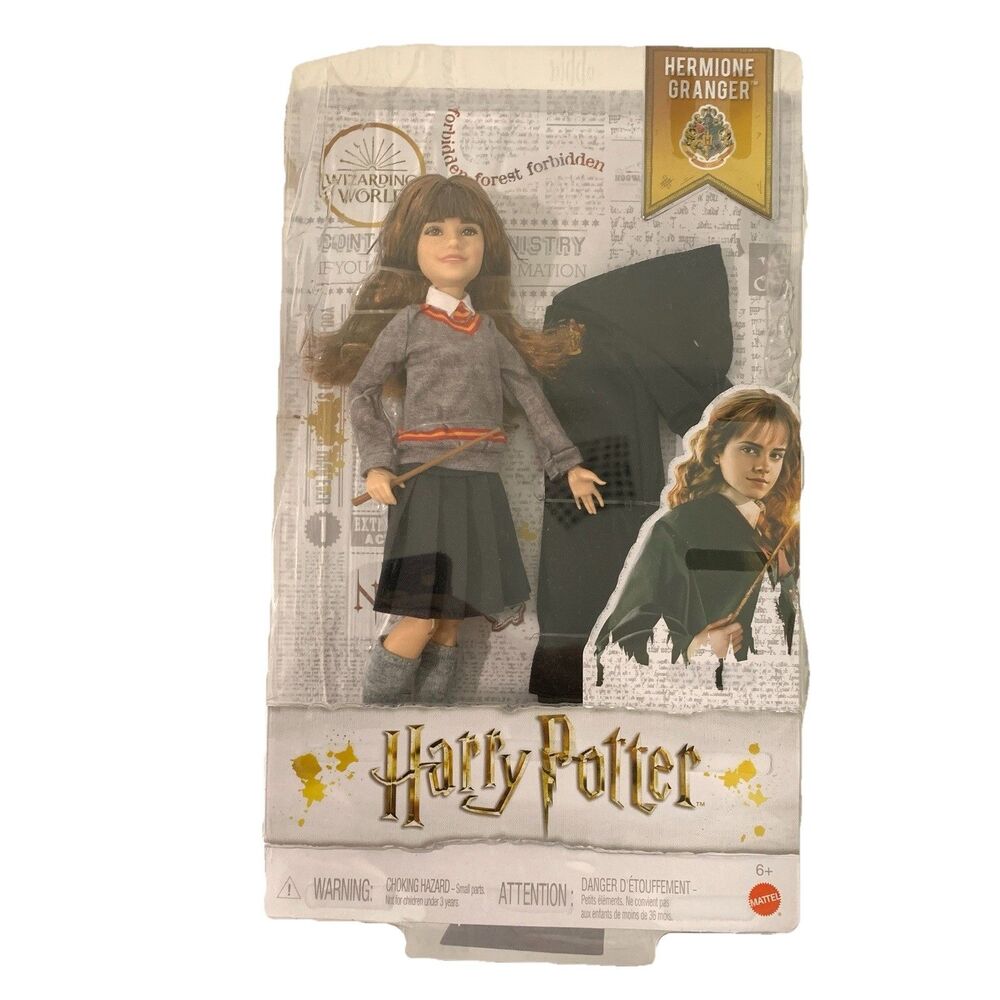 Mattel Harry Potter Hermione Granger Doll School Uniform Cloak New Damaged Box